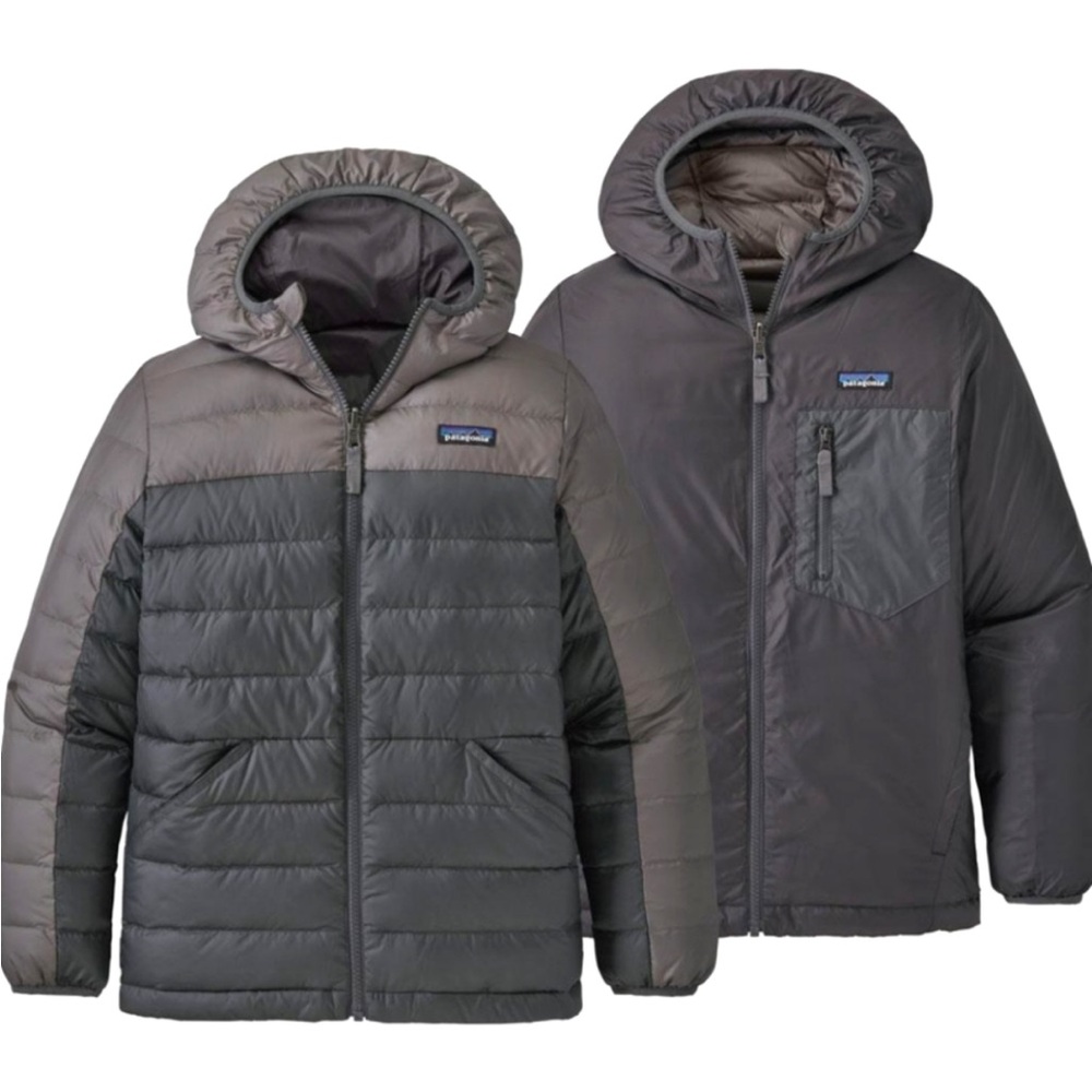 Patagonia Two-Tone Kids' Reversible Down Sweater™ Hoody - size M / 10